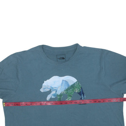 The North Face Men's Blue XL Graphic Animal Nature T-Shirt