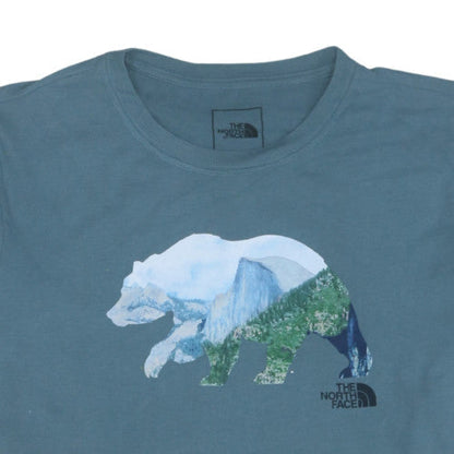 The North Face Men's Blue XL Graphic Animal Nature T-Shirt