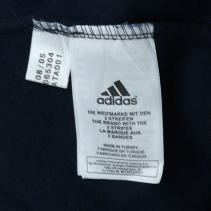 Adidas Men's Black Crew Neck Pullover Sweatshirt L Sports Fleece