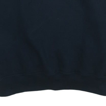 Adidas Men's Black Crew Neck Pullover Sweatshirt L Sports Fleece