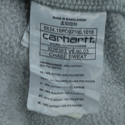 Carhartt Mens Grey XL Pullover Fleece Sweatshirt