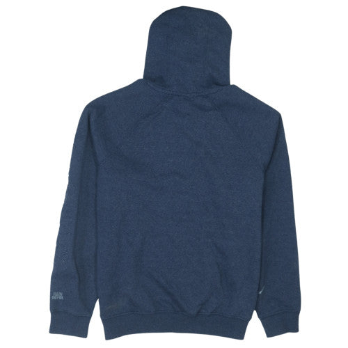 Timberland PRO Men's Blue Pullover Hoodie M Rain Repel Cotton Blend
