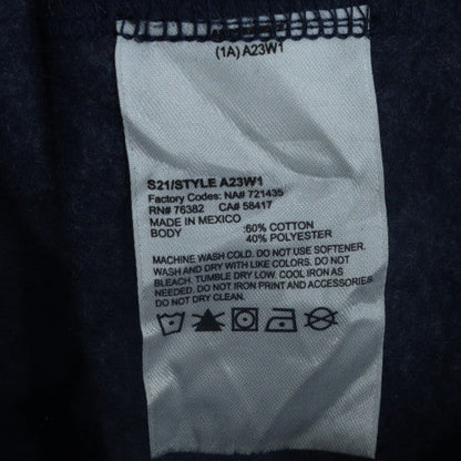 Timberland PRO Men's Blue Pullover Hoodie M Rain Repel Cotton Blend