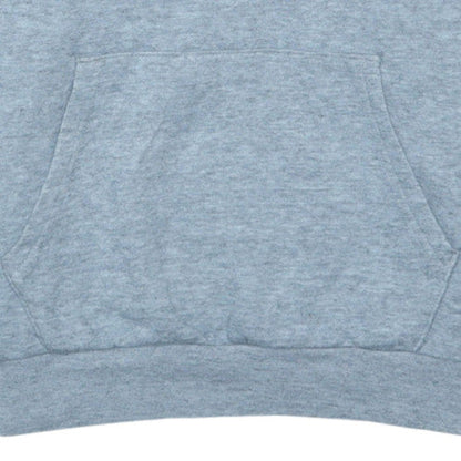 Champion Teens Grey Pullover Hoodie L Embroidered Logo Sports Fleece