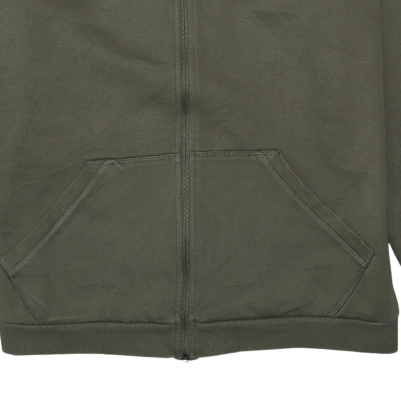Puma Men's Green XL Full Zip Fleece Sweatshirt Jacket
