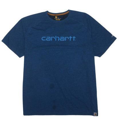 Carhartt Men's Blue Relaxed Fit 3XL Graphic Logo T-Shirt