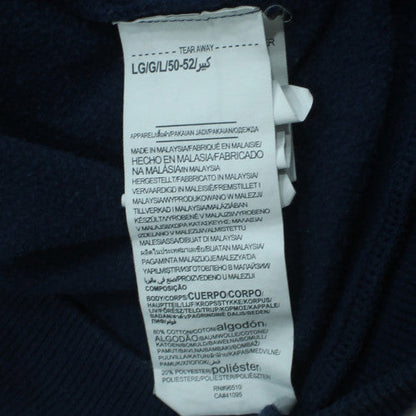 Under Armour Men’s Blue Full Zip Hoodie Size L Fleece Sweatshirt