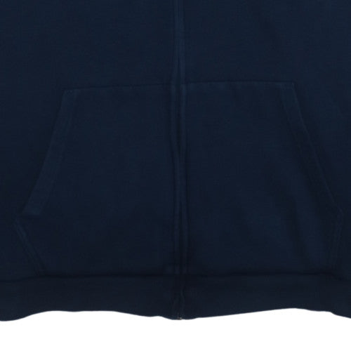 Under Armour Men’s Blue Full Zip Hoodie Size L Fleece Sweatshirt