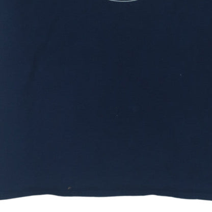 Columbia Men's Navy Blue Graphic Print Crew Neck T-Shirt XL