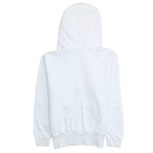 Champion Men's White Pullover Hoodie Medium Logo Sportswear