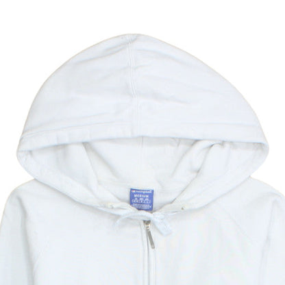 Champion Men's White Pullover Hoodie Medium Logo Sportswear