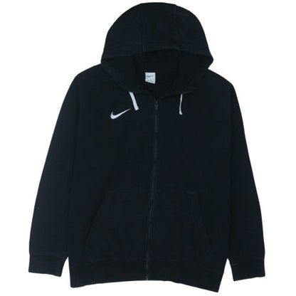 Nike Mens Black 2XL Full Zip Hoodie Fleece Sportswear