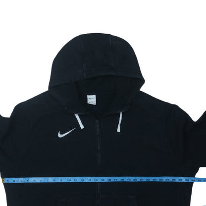 Nike Mens Black 2XL Full Zip Hoodie Fleece Sportswear