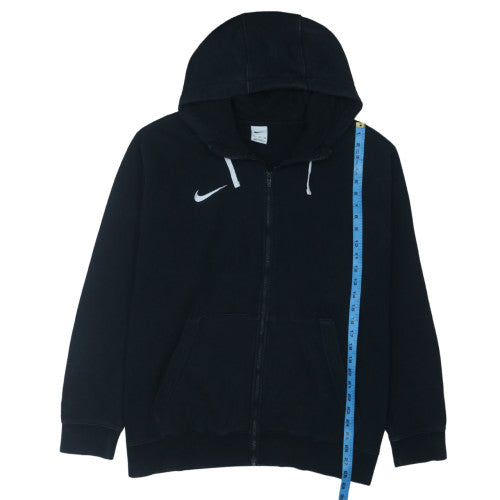 Nike Mens Black 2XL Full Zip Hoodie Fleece Sportswear