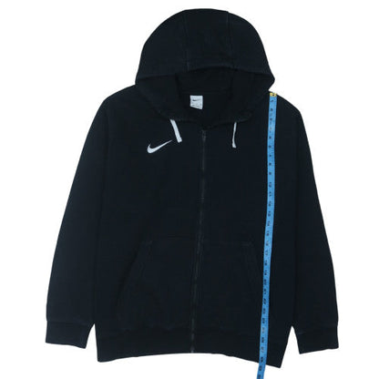 Nike Mens Black 2XL Full Zip Hoodie Fleece Sportswear