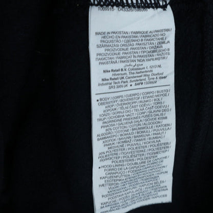 Nike Mens Black 2XL Full Zip Hoodie Fleece Sportswear