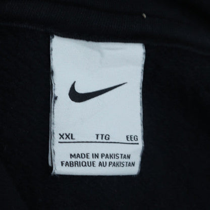 Nike Mens Black 2XL Full Zip Hoodie Fleece Sportswear