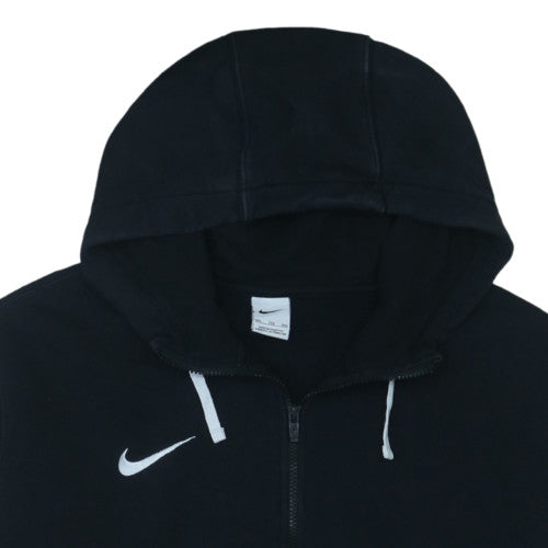 Nike Mens Black 2XL Full Zip Hoodie Fleece Sportswear