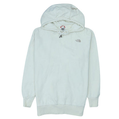 The North Face Womens White Small Pullover Hoodie 100% Cotton