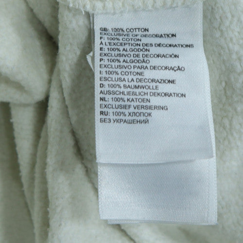 The North Face Womens White Small Pullover Hoodie 100% Cotton