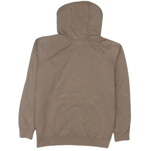 Nike Men’s Brown XL Pullover Hoodie with Logo Print