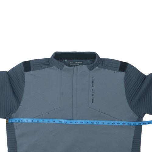Under Armour Men’s Grey 2XL Pullover ColdGear Golf Sweatshirt