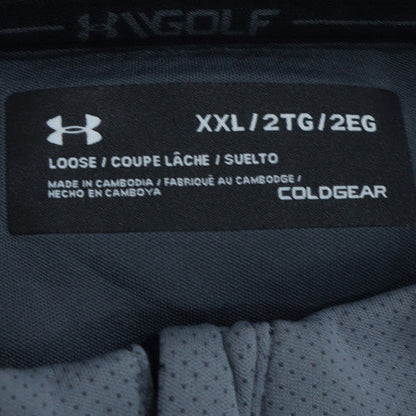Under Armour Men’s Grey 2XL Pullover ColdGear Golf Sweatshirt