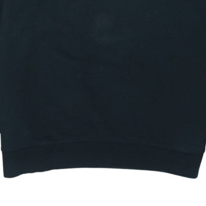 Puma Boys Black Crew Neck Sweatshirt Medium Logo Pullover