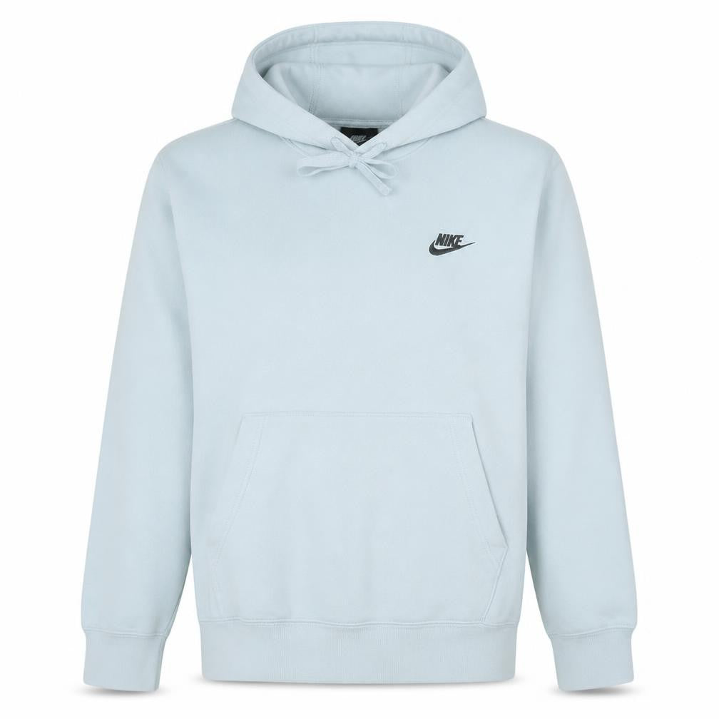 Nike Men's White Pullover Hoodie Medium Fleece Sportswear