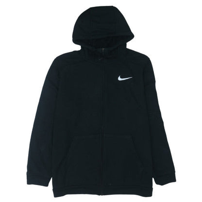 Nike Men's Black XL Full Zip Dri-FIT Hoodie Sweatshirt