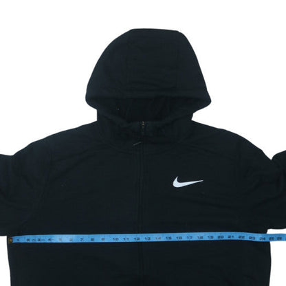 Nike Men's Black XL Full Zip Dri-FIT Hoodie Sweatshirt