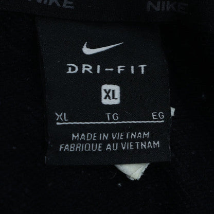 Nike Men's Black XL Full Zip Dri-FIT Hoodie Sweatshirt