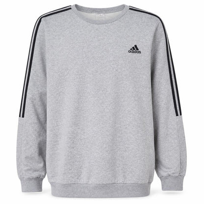 Adidas Mens Grey XL Pullover Sweatshirt Crew Neck Sports Top