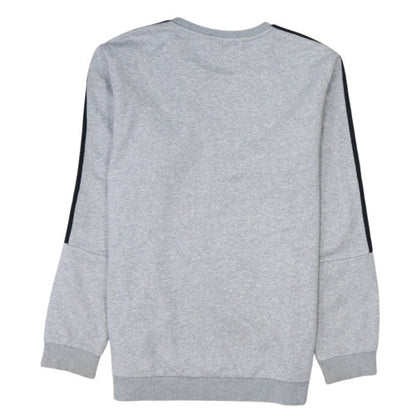 Adidas Mens Grey XL Pullover Sweatshirt Crew Neck Sports Top