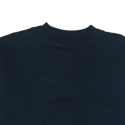 Reebok Men's Blue Pullover Sweatshirt M Embroidered Athletic Department