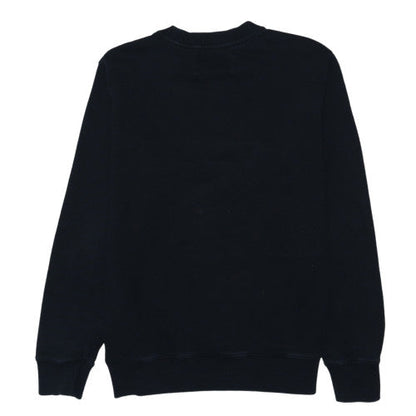 Calvin Klein Jeans Womens Black XL Pullover Sweatshirt Logo Cotton