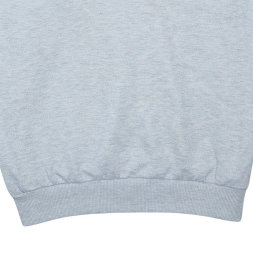 Nike Men's Grey 1/4 Zip Sports Sweatshirt M Vintage Australian Made