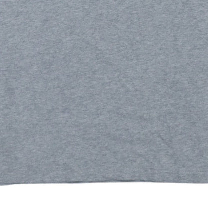 Champion Men's Grey Crew Neck Graphic T-Shirt Size M