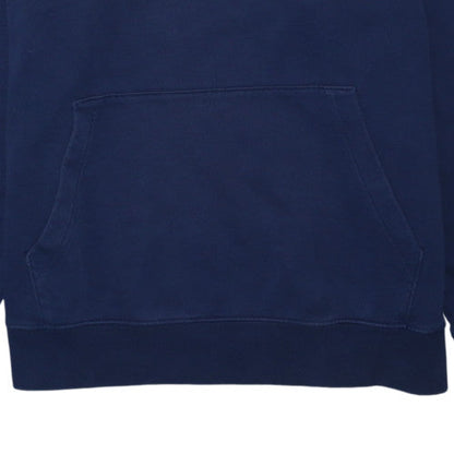 Nike Men's Blue Pullover Hoodie L Fleece Sportswear Sweatshirt