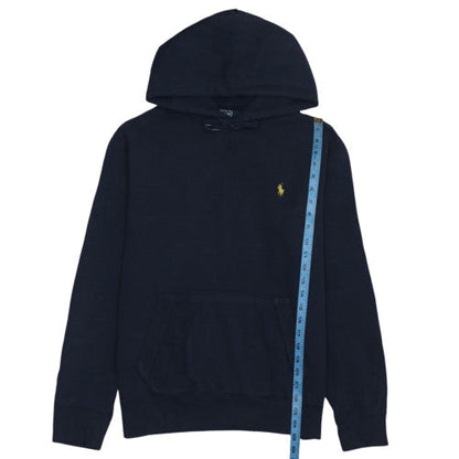 Polo Ralph Lauren Men's Navy Hoodie M Pima Cotton Pullover