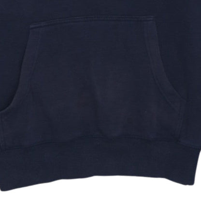 Champion Men's Blue Pullover Hoodie S Regular Fit Embroidered Logo