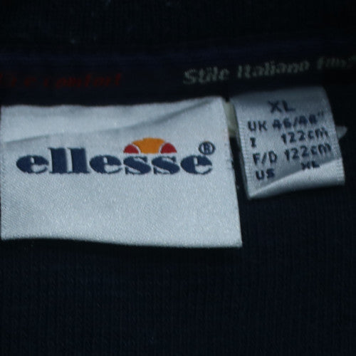 Ellesse Men's Blue XL Pullover Sweatshirt Crew Neck Sportswear