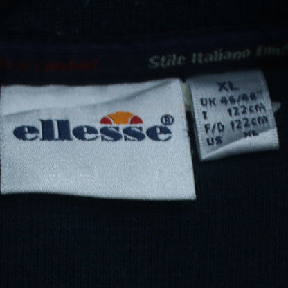 Ellesse Men's Blue XL Pullover Sweatshirt Crew Neck Sportswear