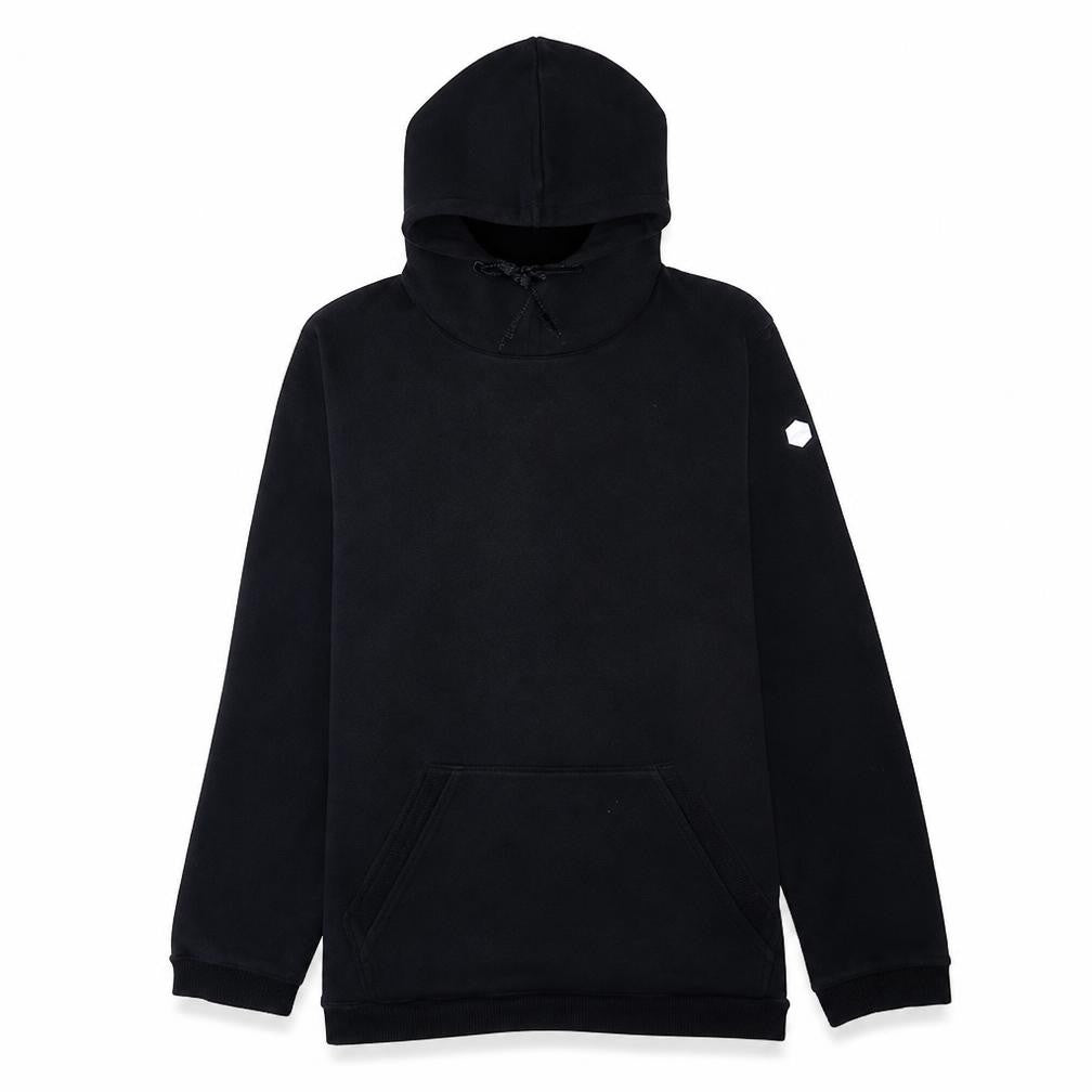 Asics Men's Black Pullover Sports Hoodie Size L