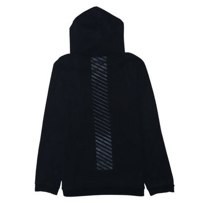 Asics Men's Black Pullover Sports Hoodie Size L