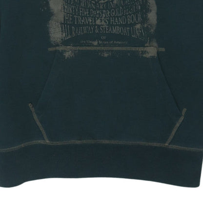 Levi's Mens Black XL Pullover Hoodie Graphic Print Cotton Blend