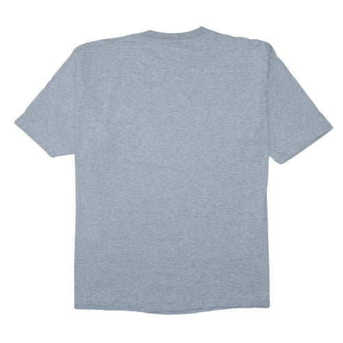 Majestic Men's Grey Chicago Cubs 2XL Graphic Baseball T-Shirt