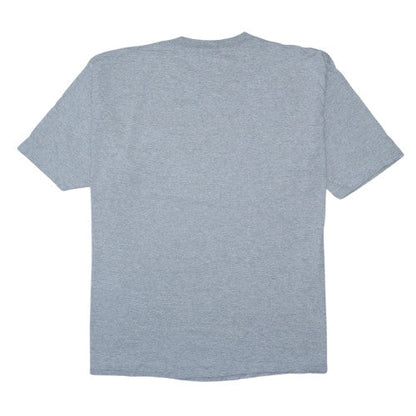 Majestic Men's Grey Chicago Cubs 2XL Graphic Baseball T-Shirt