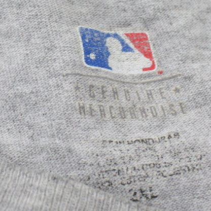 Majestic Men's Grey Chicago Cubs 2XL Graphic Baseball T-Shirt