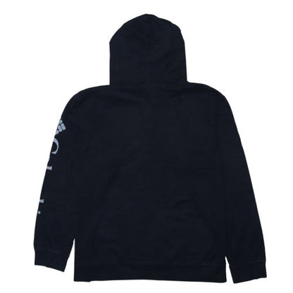 Columbia Mens Black 2XL Pullover Hoodie with Logo Sleeve